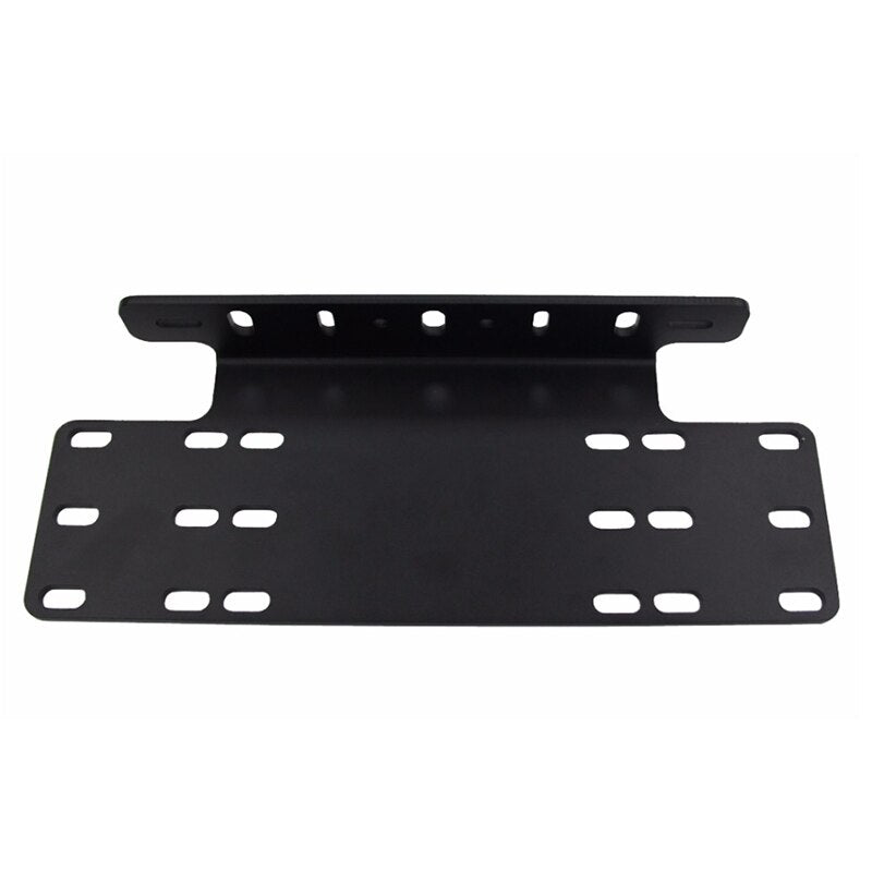 Bumper Plate License Number Frames Porta Placas License Plate Car Light Brackets Mount Offroad Truck Registration Number Holder