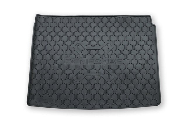 Sansour 3D Cargo Rear Trunk Organizer Tray Mat Slush Floor Mat Liner Mats Carpet Rubber Synthetic Leather For Jeep Renegade 2015