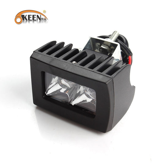 OKEEN 18W 20W 48W LED Work Light Bar Spot Flood for Tractor Boat OffRoad Jeep SUV ATV Boat Truck 4WD 4x4 Truck SUV ATV 12V 24V