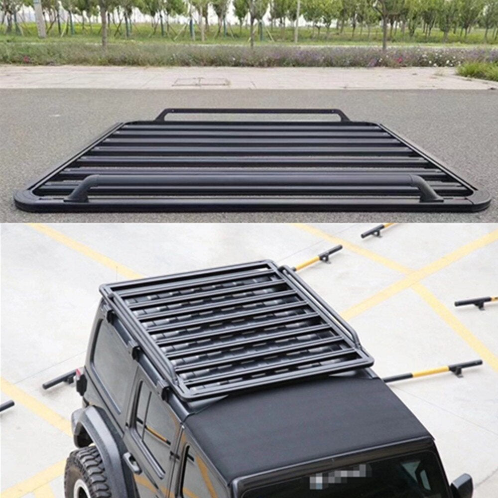 Aluminum Alloy Roof Rack For Jeep wrangler JL 2007-2021 Luggage Carrier top Cross bar Rack