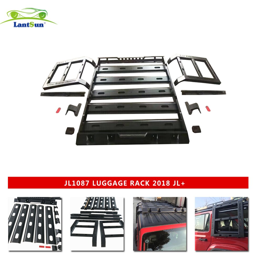 Roof Rack Top Luggage Holder Carrier for jeep wrangler JL 2018+ JL1087