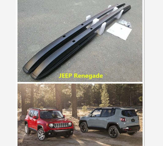 For JEEP Renegade 2016 2017 2018 2019 Roof Racks Luggage Rack High Quality Aluminum Screw Installation Auto  Accessories