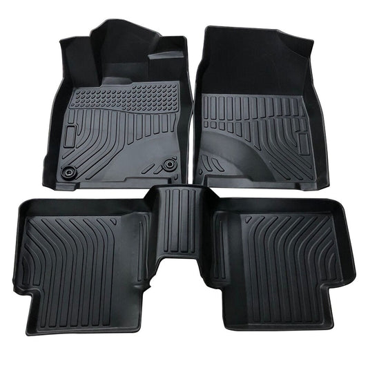 TPE Car Floor Mats For Jeep Cherokee Compass Gladiator Grand Cherokee  Renegade (5-seat)TPE Rubber Carpet All-Weather Protection