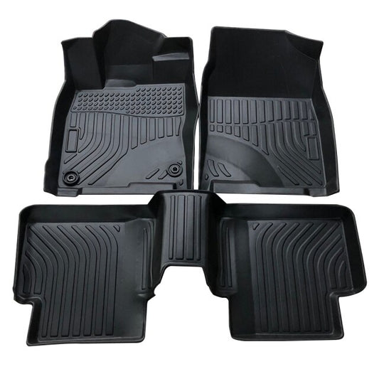 TPE Car Floor Mats For Jeep Cherokee Compass Gladiator Grand Cherokee  Renegade (5-seat)TPE Rubber Carpet All-Weather Protection