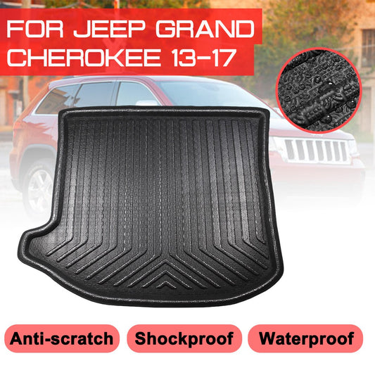 Car Floor Mat Carpet For Jeep Grand Cherokee 2013 2014 2015 2016 2017 Rear Trunk Anti-mud Cover