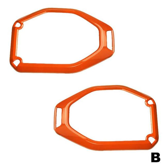 Car Roof Speaker Ring Decoration Cover Sticker Accessories For Jeep Wrangler JL 2018 For Jeep Gladiator JT 2018 3 Colors